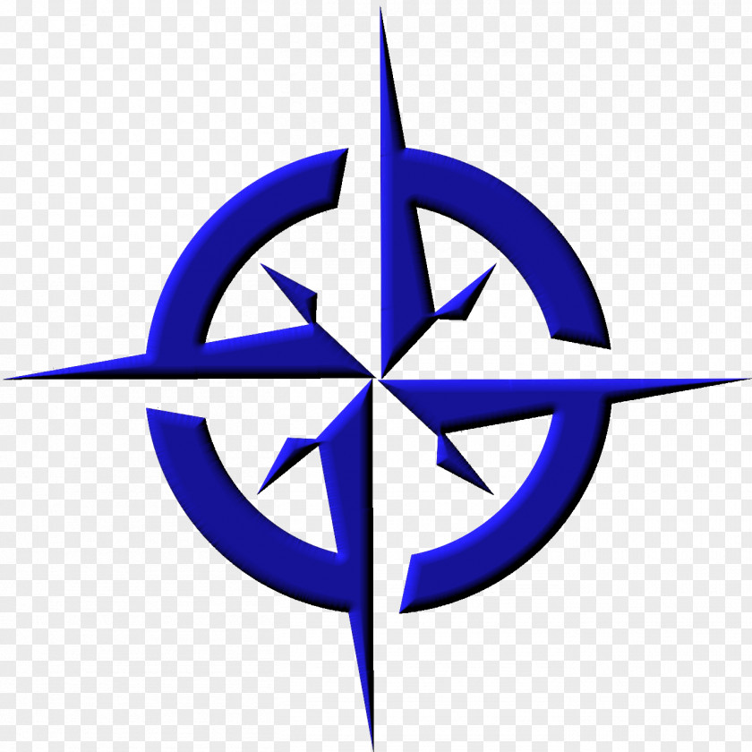 Compass North Rose Symbol Clip Art PNG
