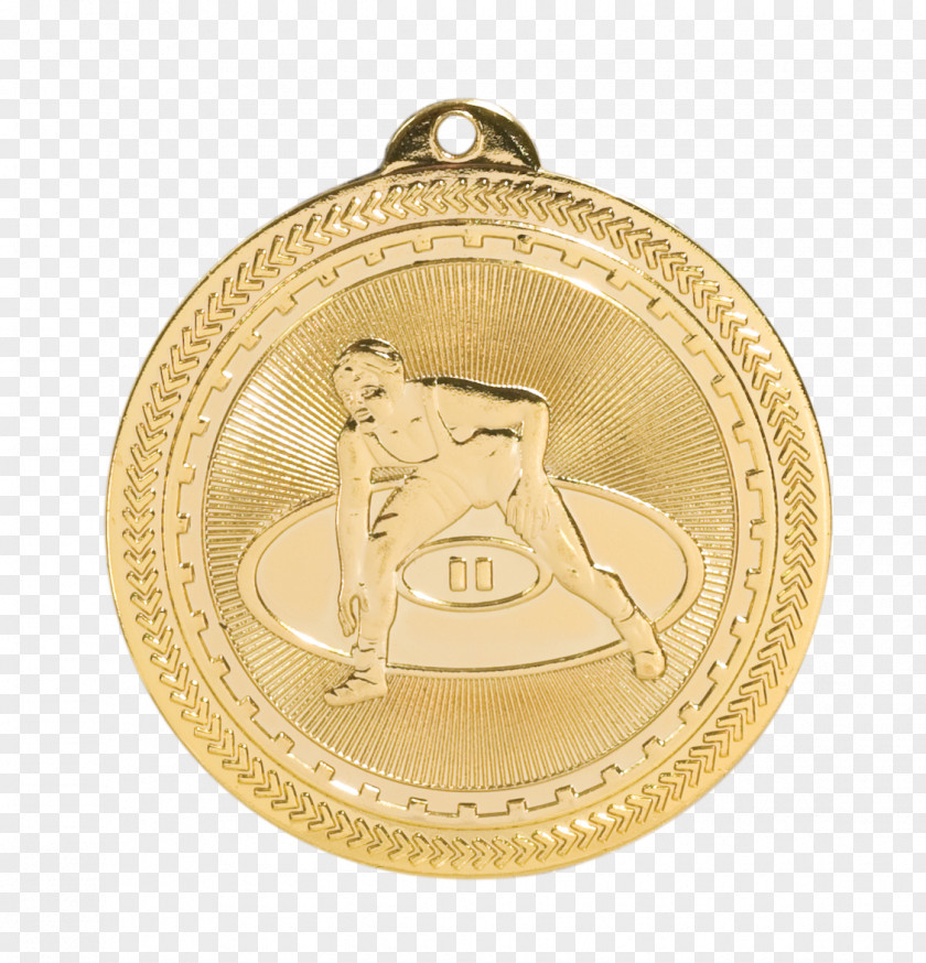 Gold Medal Bronze Award Trophy Commemorative Plaque PNG