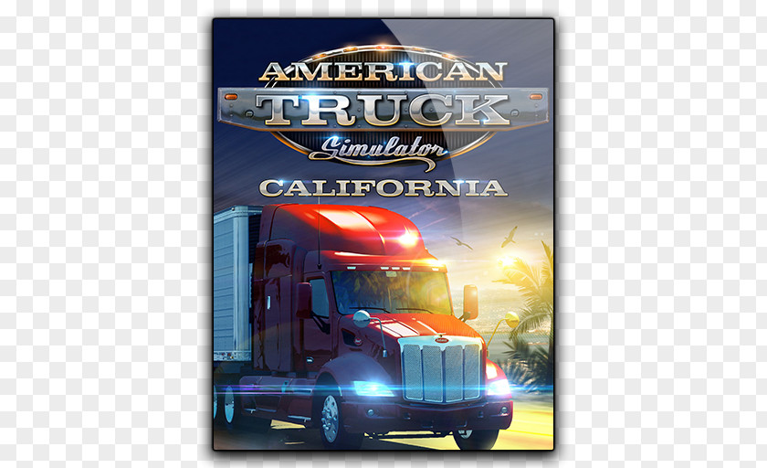 American Truck Simulator Icon Euro 2 California Xbox 360 Excalibur Publishing PNG