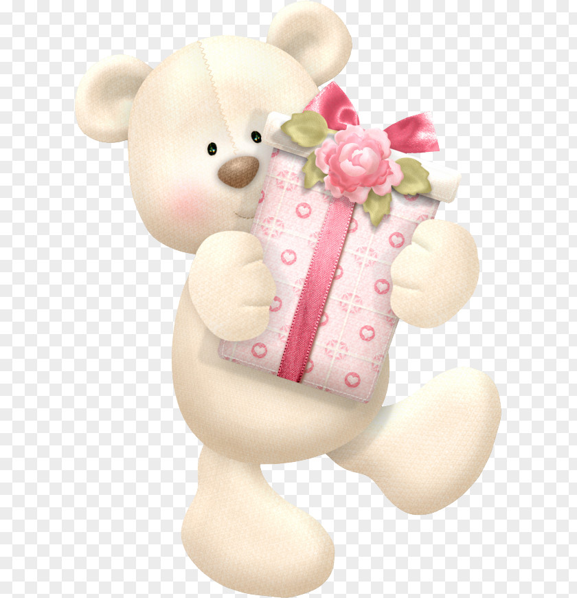 Bear Birthday Name Day Greeting & Note Cards Party PNG