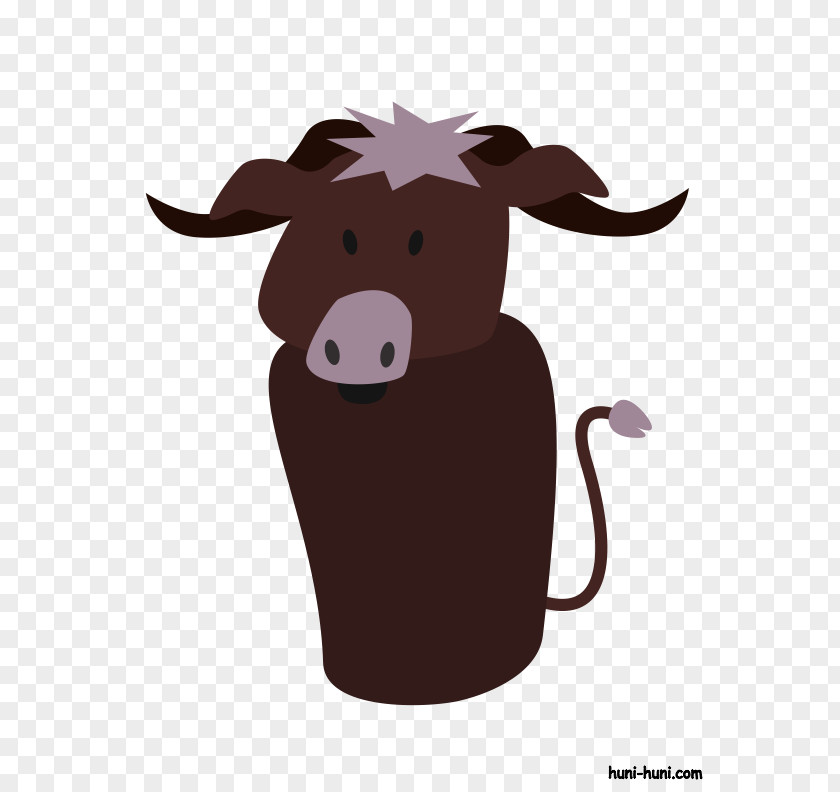 Cattle Water Buffalo Finger Puppet Animal PNG