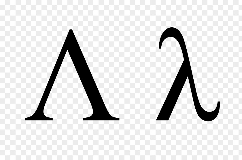 Greek Lambda Symbol Alphabet Anonymous Function Letter PNG