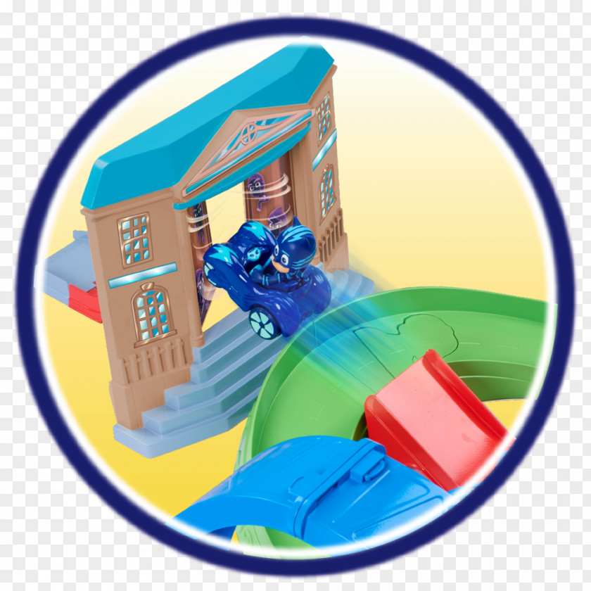 Night Bus Stop Advertising Just Play PJ Masks Rival Racers Track Playset Toy Герои в масках (PJ Masks) Game Product PNG