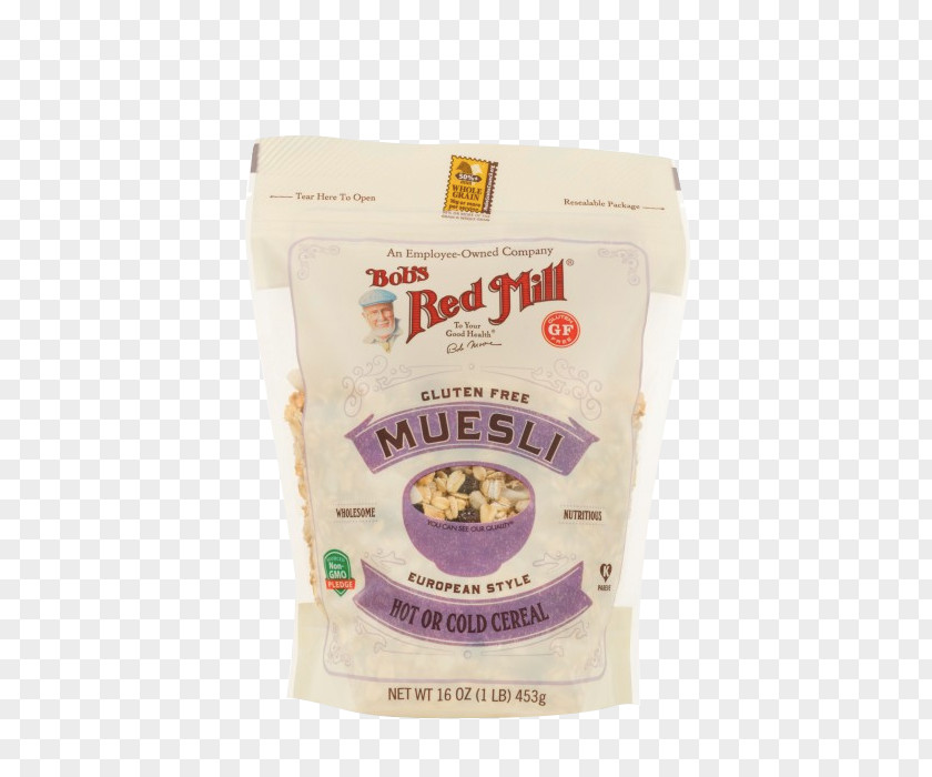 Red Windmill Muesli Breakfast Cereal Bob's Mill Gluten-free Diet PNG