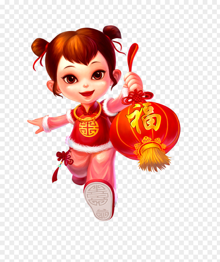 Celebration Badge Chinese New Year Illustration Image Bainian Festival PNG