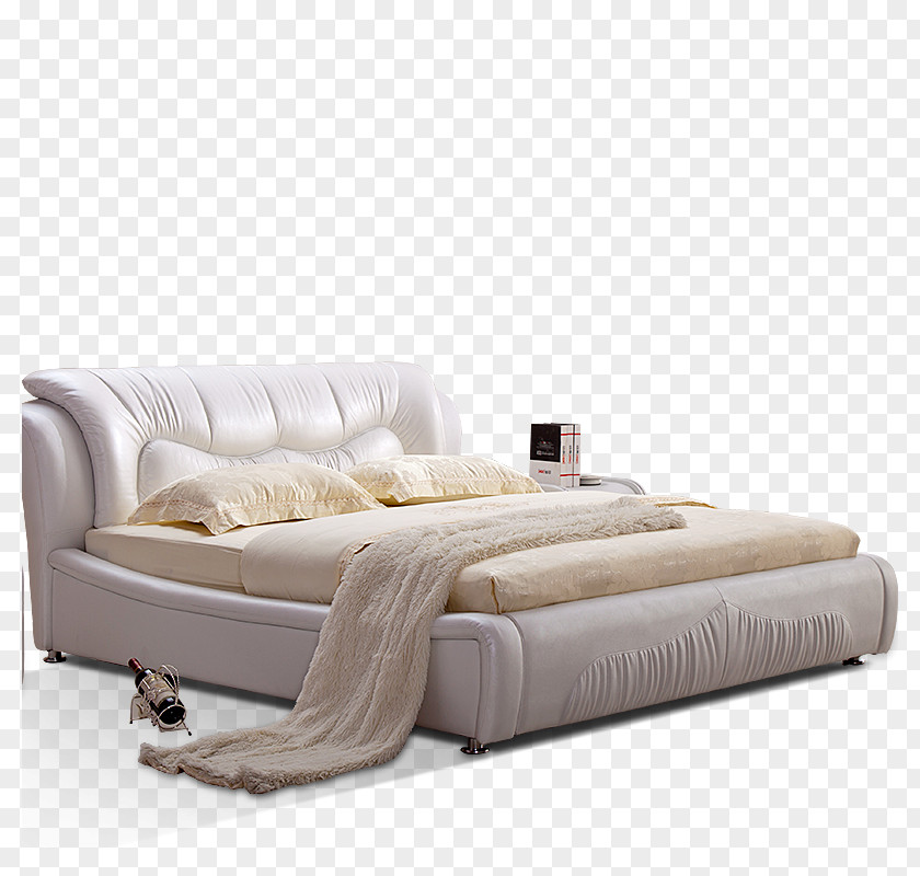 Continental Bed Vector Furniture Gratis Download PNG