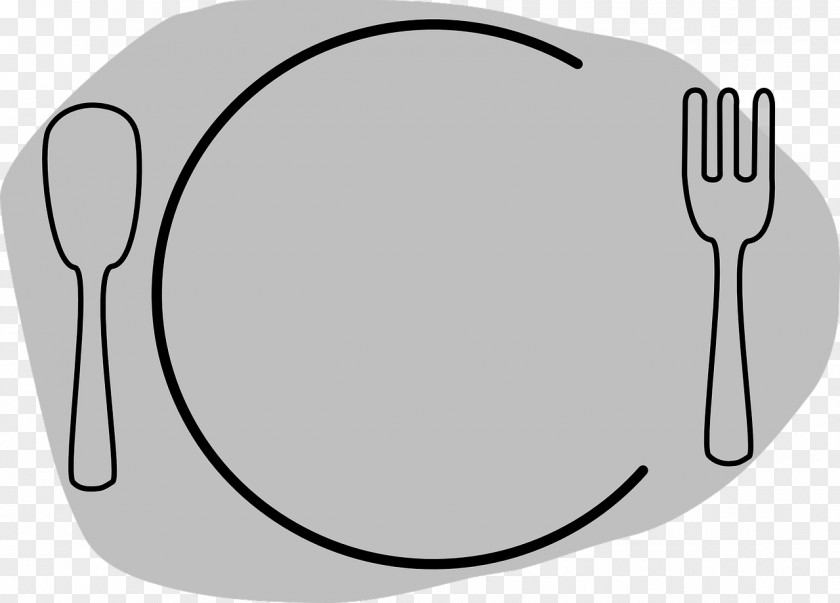 Fork Plate Dish Clip Art PNG