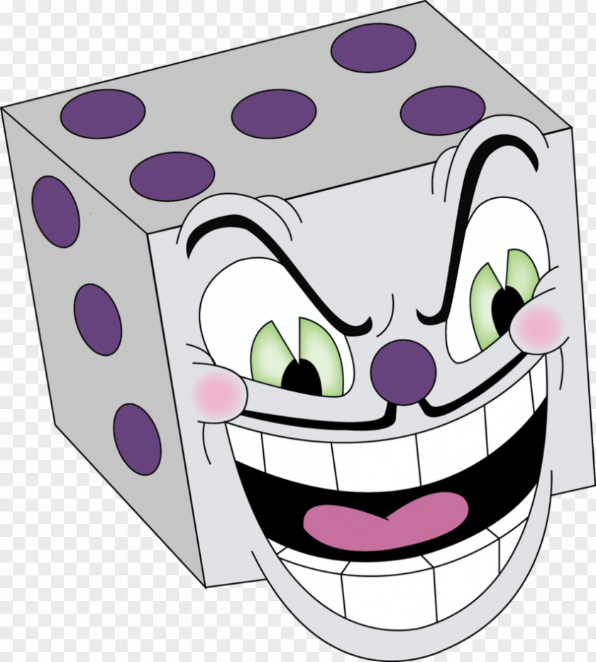 Mr. Vector Cuphead Bowser Dice Art PNG