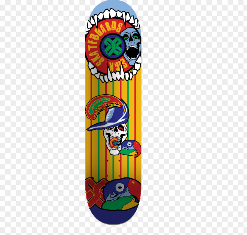 Pirate Parrot Piracy Pet Skateboard PNG