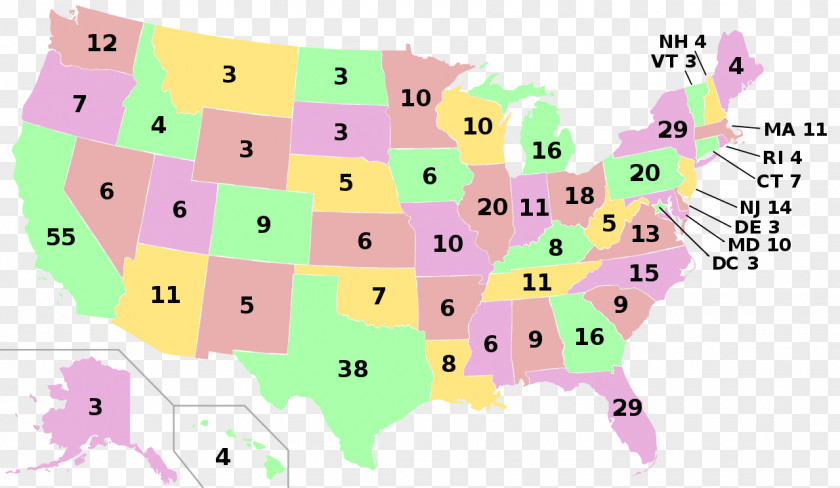 United States US Presidential Election 2016 Election, 2008 2000 Electoral College PNG