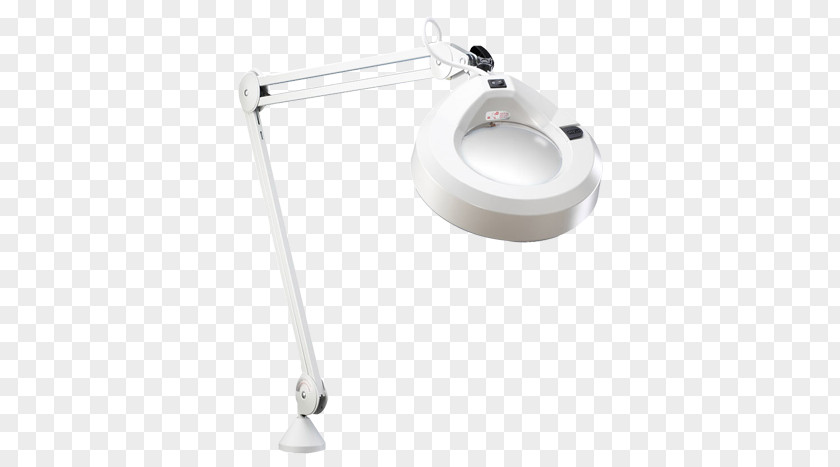 Lighted Magnifiers For Low Vision Light Lens Aven 26501-SIV Luxo 18845LG 3.5 Diopter LED Magnifier W/Edge Clamp Magnifying Glass PNG