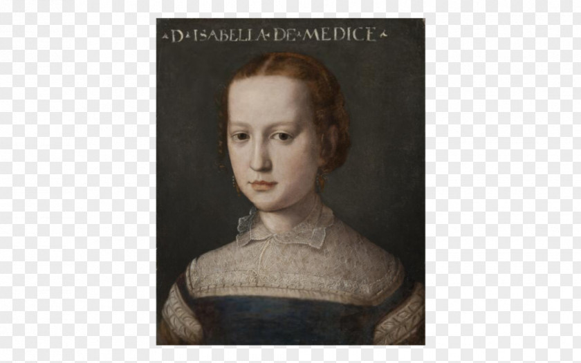 Lucrezia De' Medici, Duchess Of Ferrara Bracciano Art Museum Portrait PNG