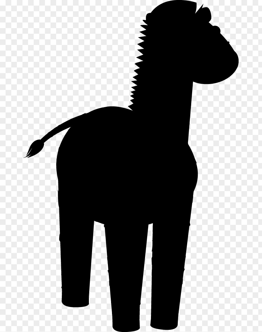 M Stallion Halter Mustang Donkey Black & White PNG