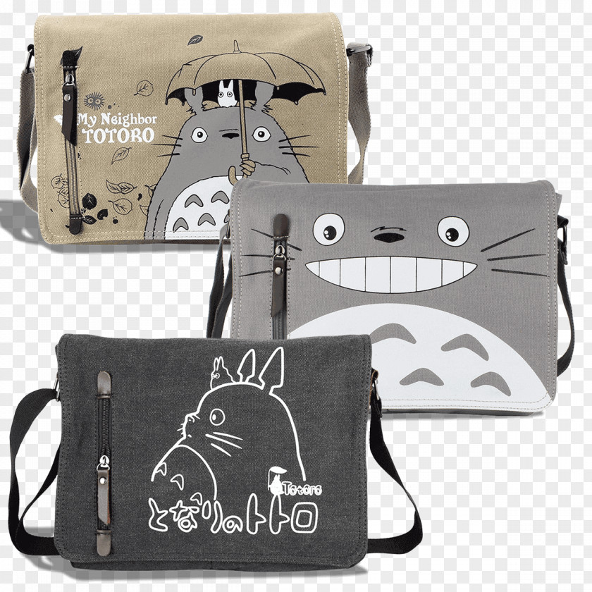 My Neigbor Totoro Handbag Messenger Bags Neighbor Canvas Ghibli Museum PNG