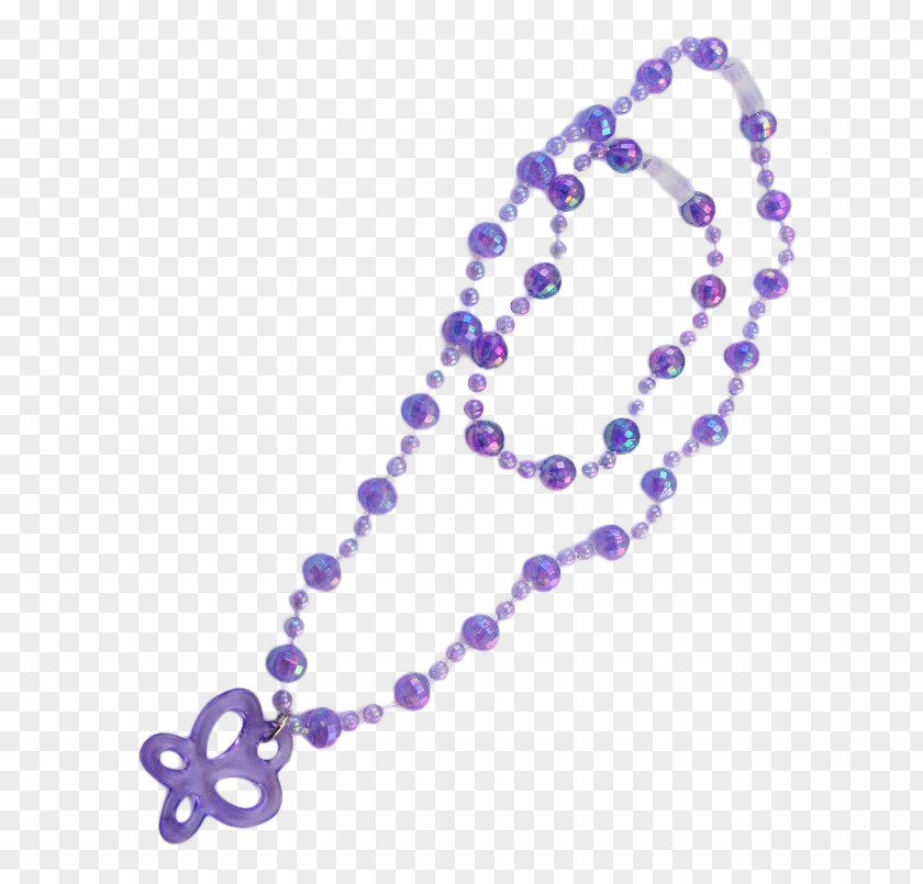 Necklace Amethyst Bead Body Jewellery PNG
