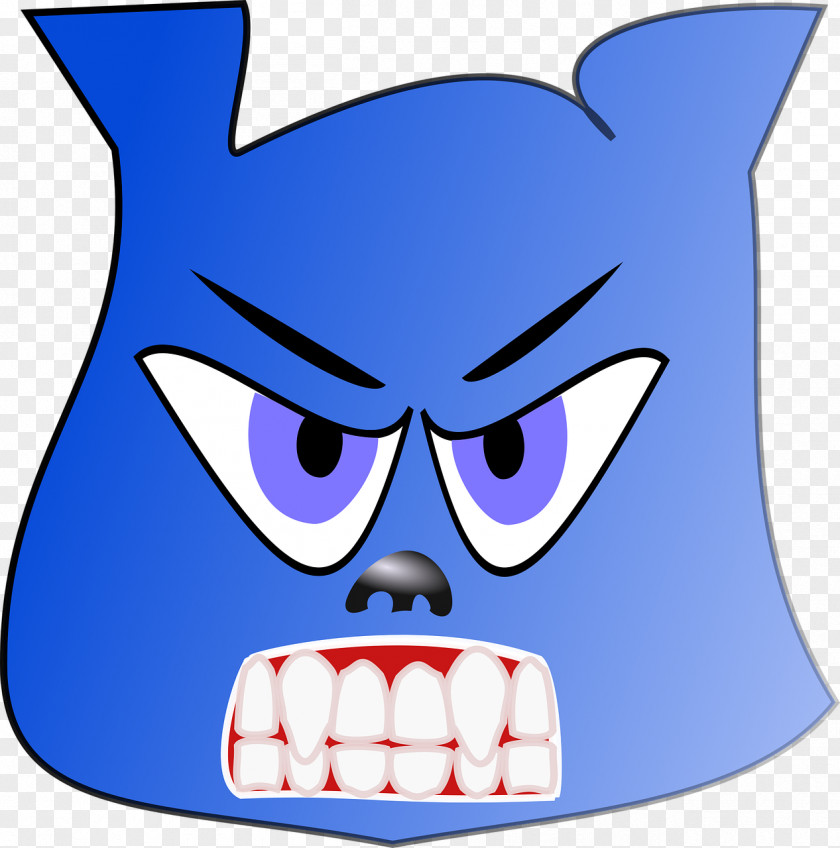 Angry Facial Expression PNG