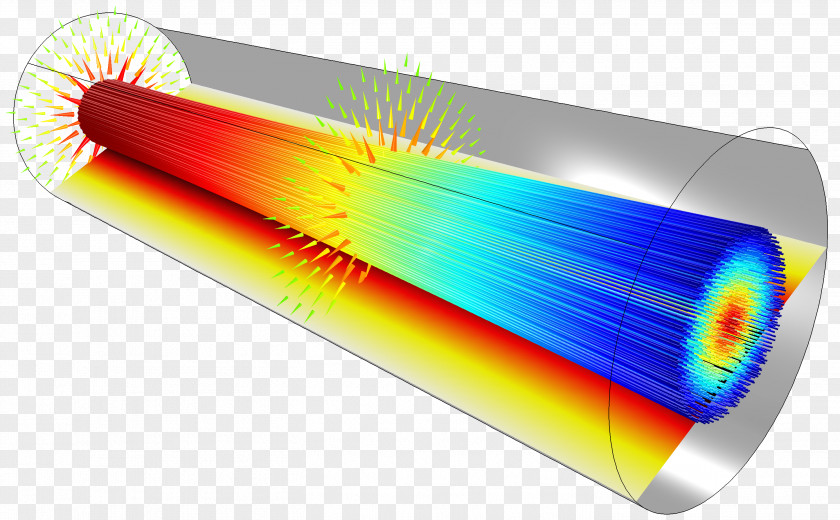 Beams COMSOL Multiphysics Electric Potential Simulation Electricity PNG