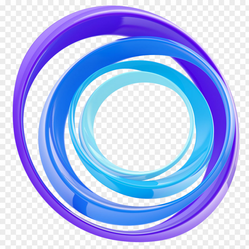 Blue And Purple Circle Stock Photography Royalty-free Picture Frame PNG