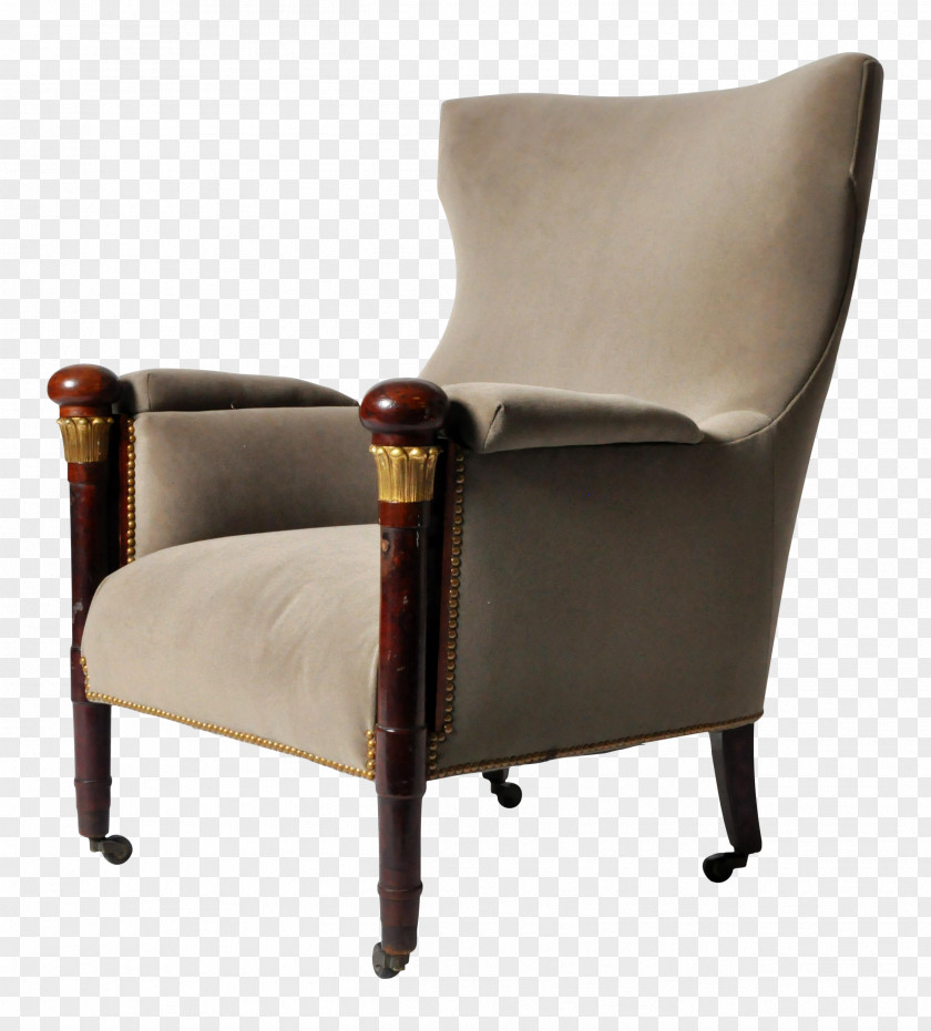 Chair Furniture Club Armrest PNG