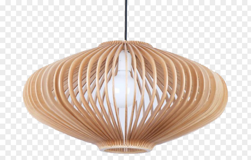 Creative Wood Chandelier Pendant Light Lamp Ceiling PNG