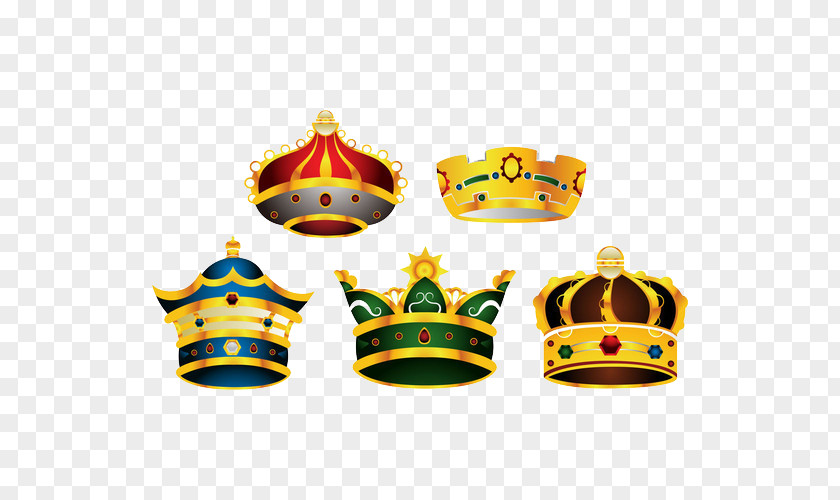 European Royal Luxury Diamond Crown Clip Art PNG