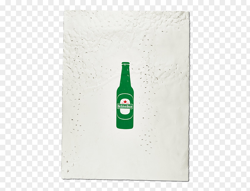 Heineken Beer Bottle Rectangle PNG
