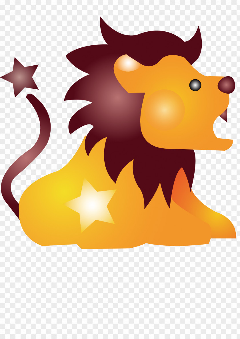 Leo Lion Astrological Sign Clip Art PNG