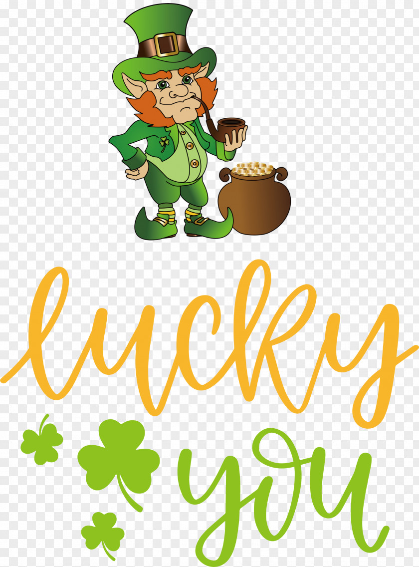 Lucky You Patricks Day Saint Patrick PNG