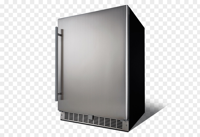 Refrigerator Home Appliance Danby Dar017a2bdd Compact All 1.7 Cubic Feet Black Freezers PNG