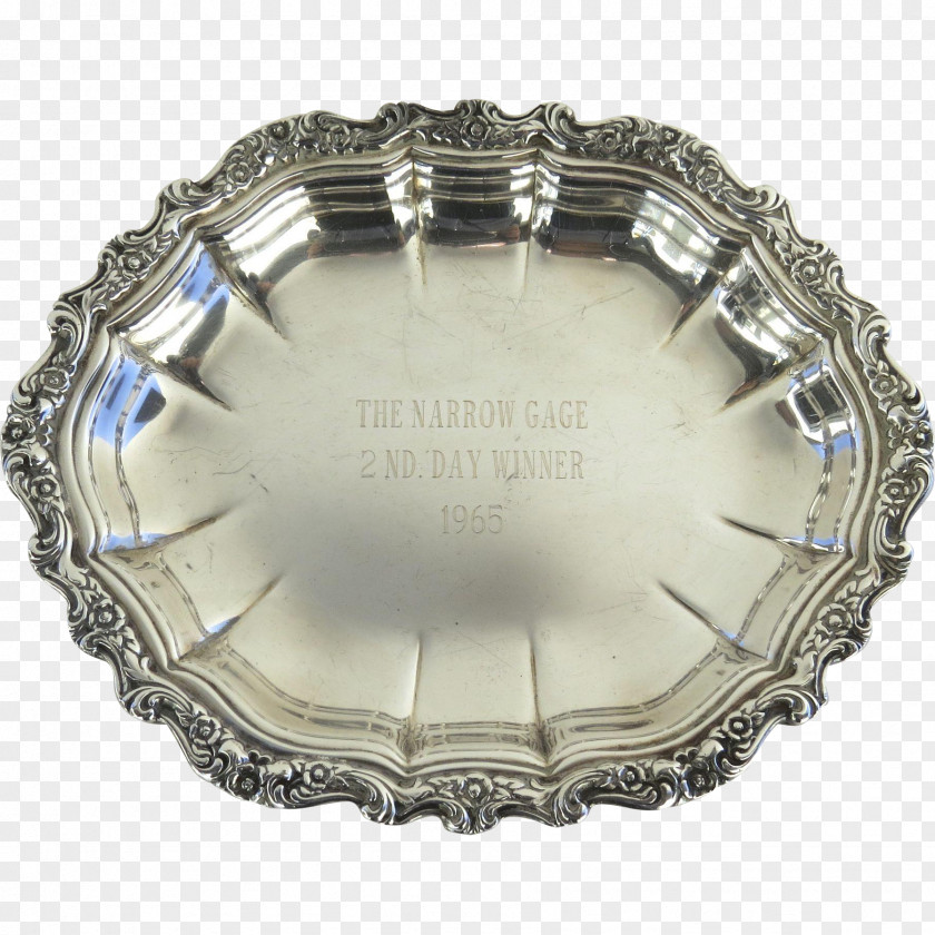 Silver Platter Metal Tableware PNG