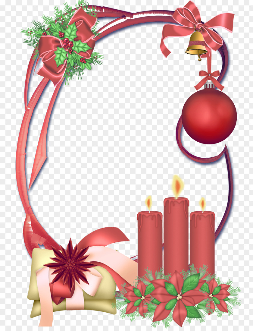 Christmas Picture Frames Borders And Clip Art PNG