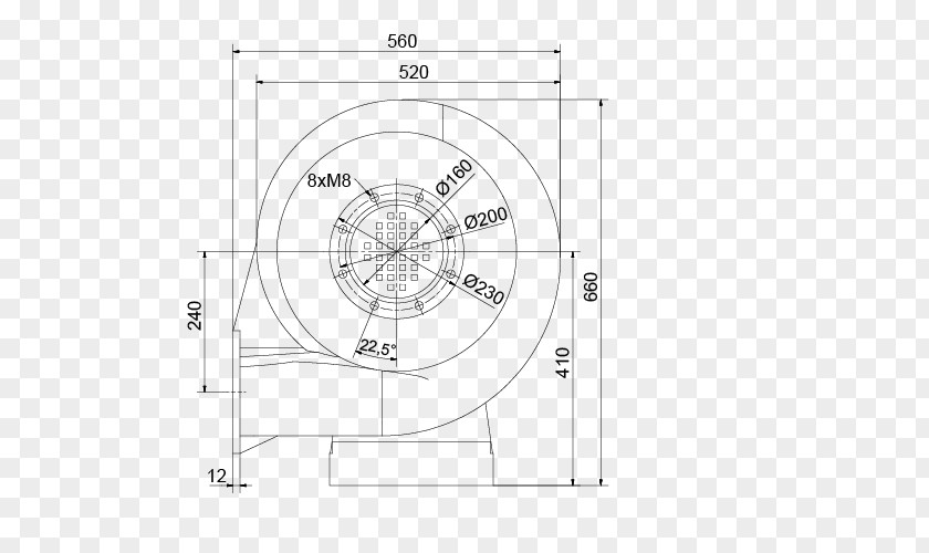 Circle Drawing White PNG