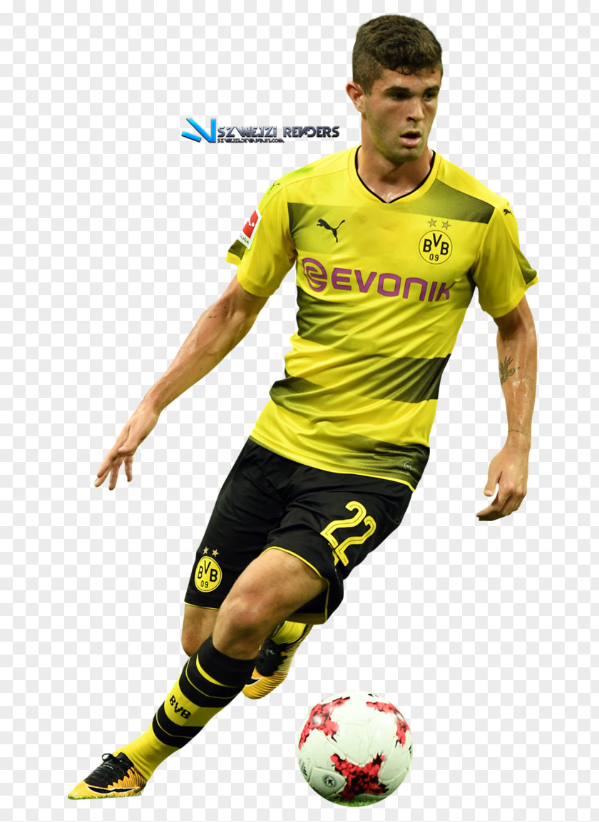 Football Christian Pulisic Borussia Dortmund Player Sports PNG
