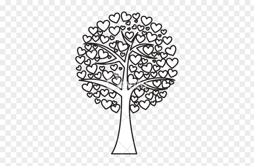 Heart Tree Branch PNG