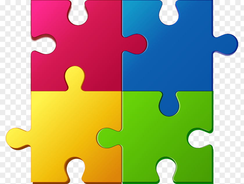 Linking Cliparts Jigsaw Puzzle Clip Art PNG