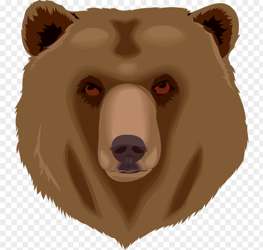 Bear Grizzly American Black Alaska Peninsula Brown Clip Art PNG
