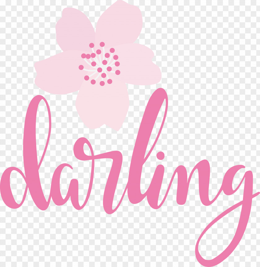 Darling Wedding PNG