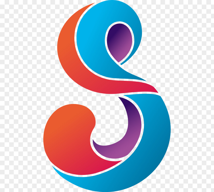 Design Logo Blue Circle PNG