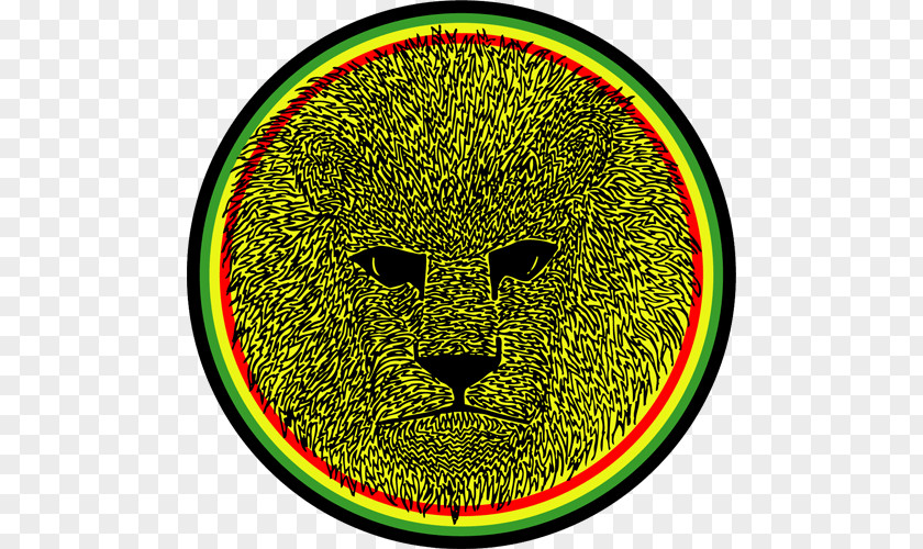 Lion Of Judah Rastafari Sticker Wall Decal PNG