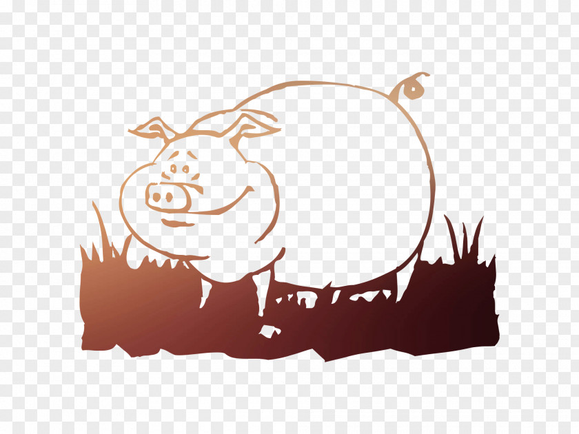 Long-sleeved T-shirt Pig Clip Art Illustration PNG