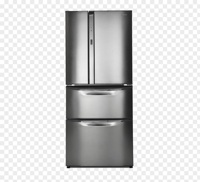 Multi-door Refrigerator Panasonic Home Appliance PNG
