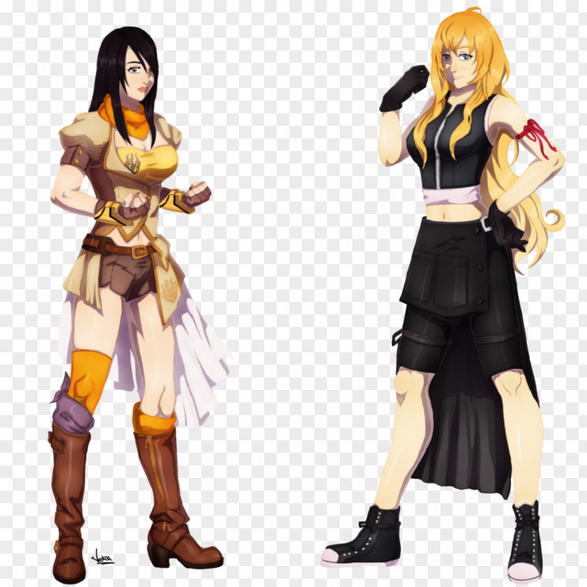 RAM NAVAMI Tifa Lockhart Cloud Strife Final Fantasy VII Yang Xiao Long Aerith Gainsborough PNG