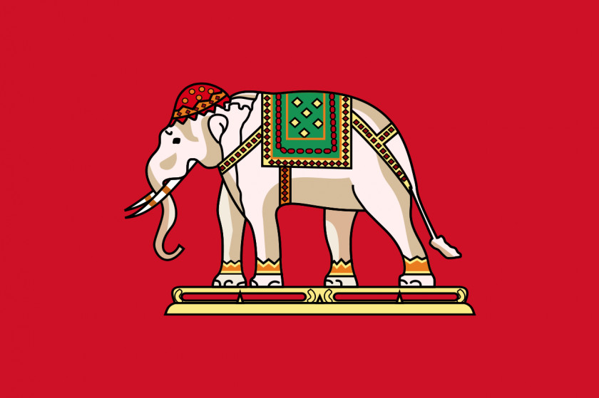 Thailand Flag Of White Elephant PNG