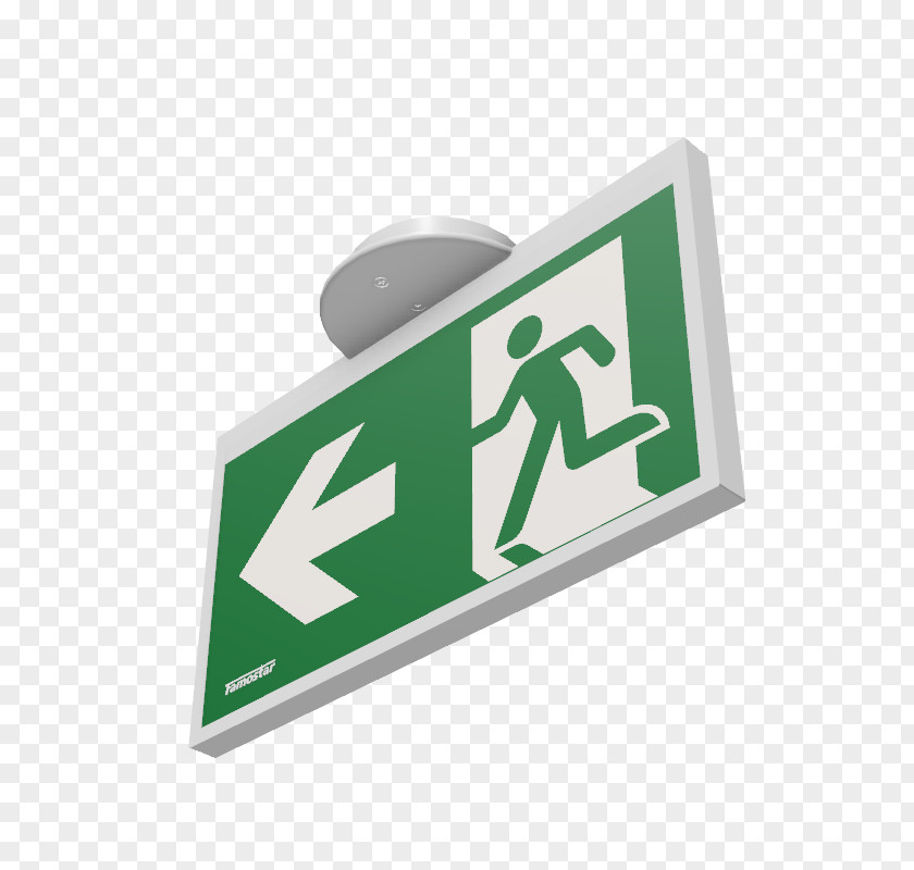 European Arrows Emergency Lighting Exit Sign Light Fixture PNG