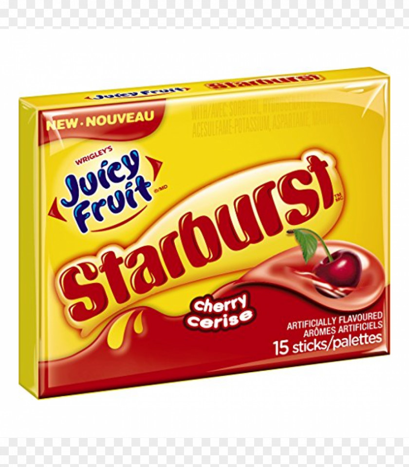 Fruit Gum Chewing Juicy Starburst Wrigley Company Bubble PNG