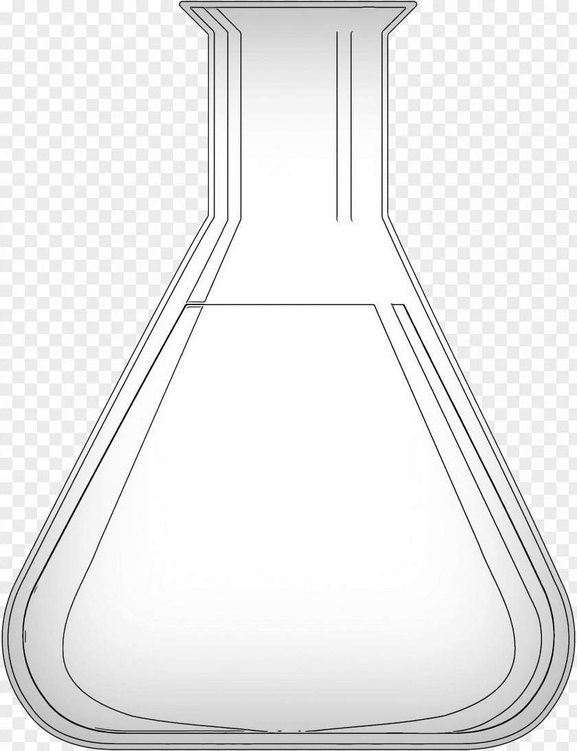 Glass Barware Laboratory Flask Beaker Equipment Decanter PNG