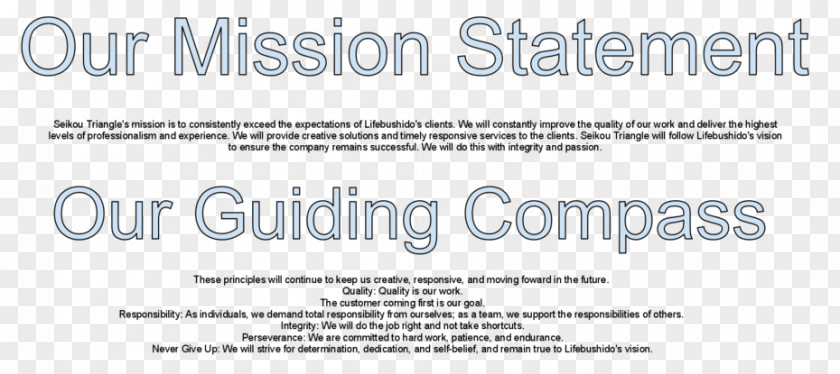Mission Statement Document Line Brand PNG