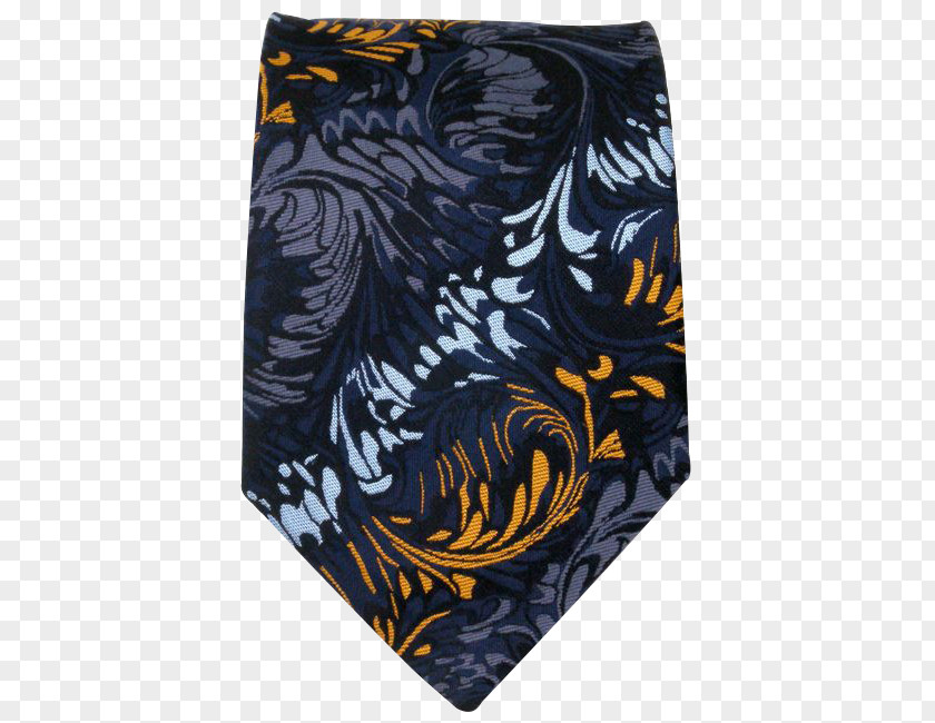 Navy Blue Floral Necktie Textile Paisley Bow Tie Silk PNG