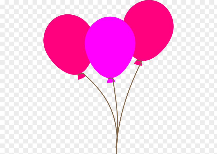 Pink Balloon Wish Greeting & Note Cards Happy Birthday PNG