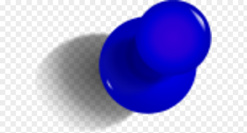 Pushpin Transparent Blue Wallpaper PNG